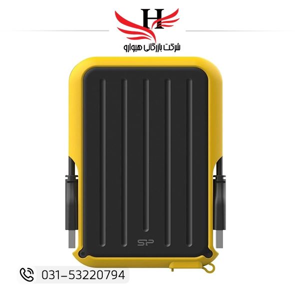 تصویر هارد اکسترنال سیلیکون پاور مدل Armor A66 ظرفیت 4 ترابایت