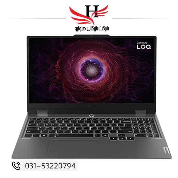 تصویر لپ تاپ لنوو 15.6 اینچی مدل LOQ R5 7235HS 12GB 512GB RTX3050 A