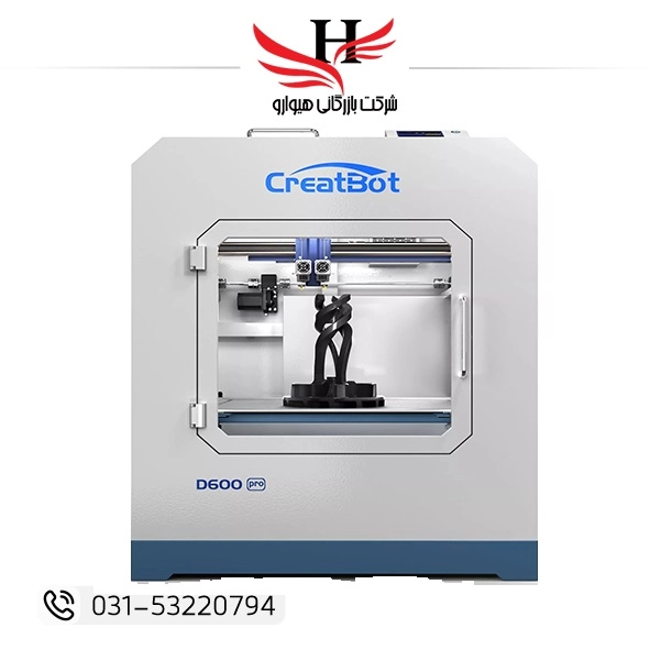 تصویر پرینتر سه بعدی صنعتی دما بالا مدل CreatBot D600 Pro FDM