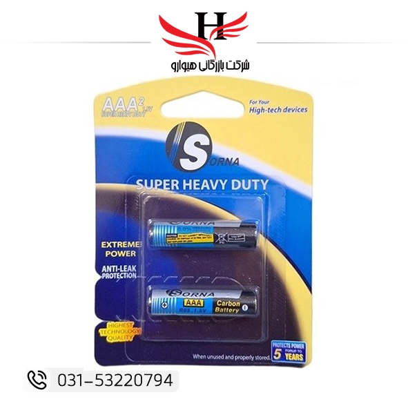 تصویر باتري قلم معمولی سورنا SORNA