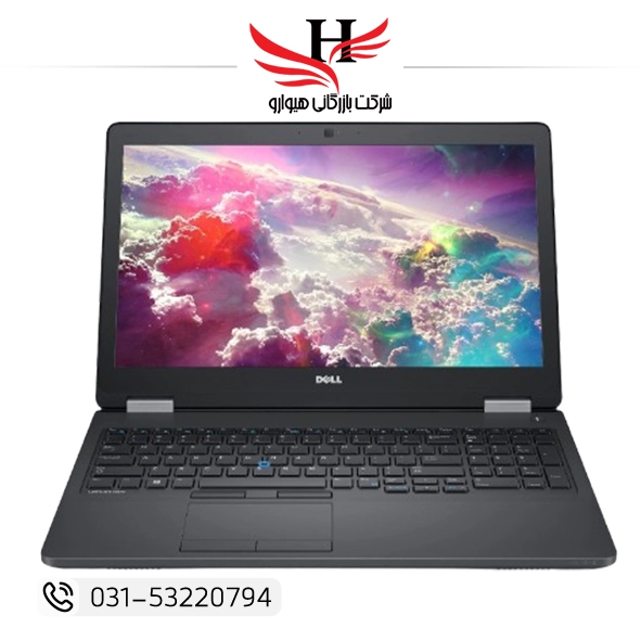 تصویر لپ تاپ استوک DELL5570 مدل Core i5 نسل 6 و رم 8GB و هارد 256GBو VGA 2GB گرافیک مجزا و 15.6 اینچی