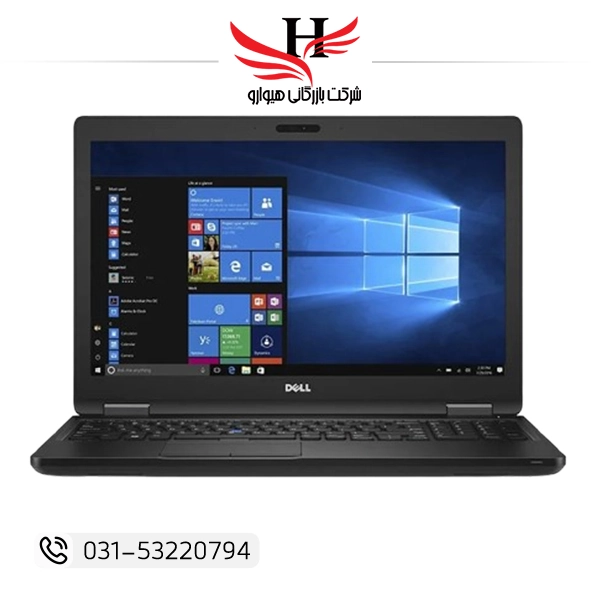 تصویر لپ تاپ استوک DELL5580 مدل Core i7 نسل 7 و رم 8GB و هارد 256GB NVIDIAو VGA 2GB گرافیک مجزا و 15.6 اینچی