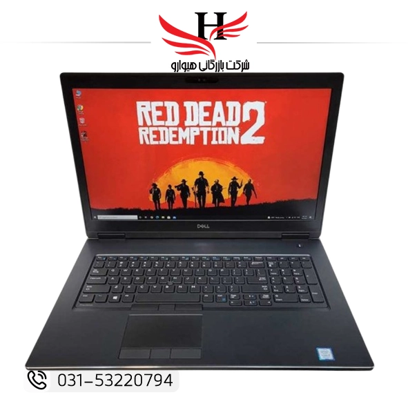 تصویر لپ تاپ استوک DELL PRECISION 7730 و CPU XEON و رم 32GB و هارد 512GB و  VGA 8 GB NVIDIA P4200 گرافیک مجزا