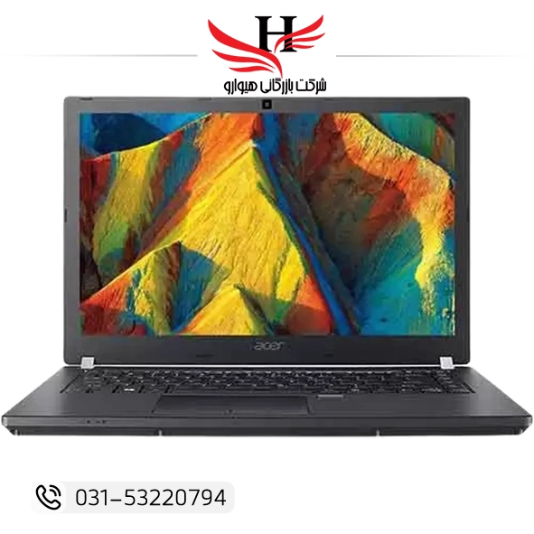 تصویر لپ تاپ استوک ACER TRAVELMATE مدل Core i5 نسل 10 و رم 8GB و هارد 256SSD و  VGA INTEL SHARED