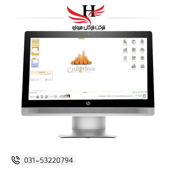 تصویر لپ تاپ استوک  ALL IN ONE HP  مدل Core i5 نسل 6 و رم 8GB و هارد 256SSD و VGA INTEL SHARED