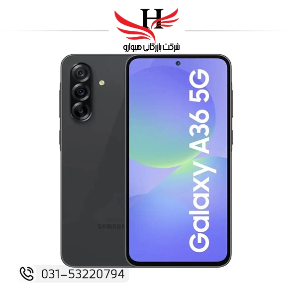 تصویر موبایل سامسونگ  SAMSUNG A36 256 R8 BLK VIET